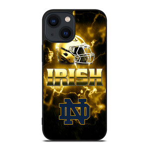 NOTRE DAME FIGHTING IRISH HELMET iPhone 14 Plus Case Cover