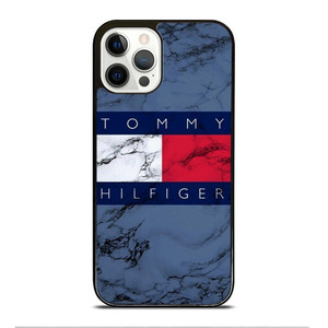 TOMMY HILFIGER MARBLE LOGO iPhone 12 Pro Case Cover