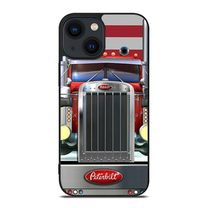 PETERBILT TRUCK AMERICAN FLAG iPhone 14 Plus Case Cover