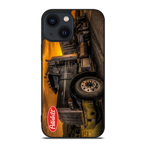 PETERBILT TRUCK BLACK iPhone 14 Plus Case Cover PETERBILT TRUCK BLACK iPhone 14 Plus Case Cover