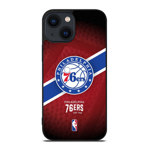 PHILADELPHIA 76ERS NBA TEAM LOGO iPhone 14 Plus Case Cover