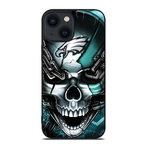 PHILADELPHIA EAGLES SKULL LOGO iPhone 14 Plus Case Cover