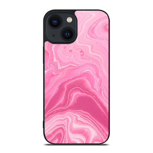 PINK LIQUID TEXTURES iPhone 14 Plus Case Cover PINK LIQUID TEXTURES iPhone 14 Plus Case Cover