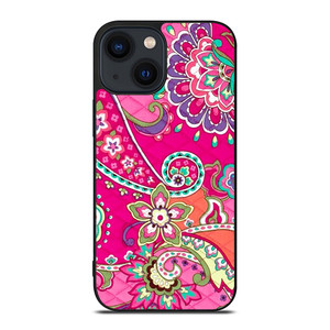 PINK SWIRLS VERA BRADLEY iPhone 14 Plus Case Cover