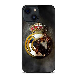 REAL MADRID EMBLEM iPhone 14 Plus Case Cover REAL MADRID EMBLEM iPhone 14 Plus Case Cover