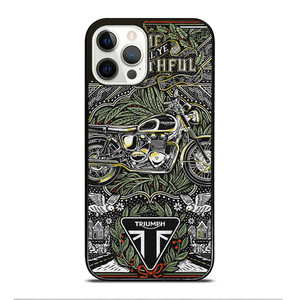 TRIUMPH MOTORCYCLE POSTER iPhone 12 Pro Case Cover TRIUMPH MOTORCYCLE POSTER iPhone 12 Pro Case Cover