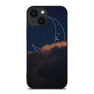 SAD CRESCENT MOON iPhone 14 Plus Case Cover