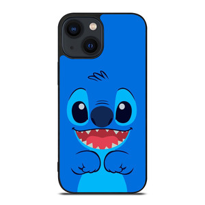STITCH BLUE CARTOON CHARACTER iPhone 14 Plus Case Cover STITCH BLUE CARTOON CHARACTER iPhone 14 Plus Case Cover