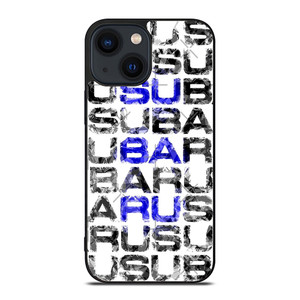 SUBARU CROSSWORD PUZZLE iPhone 14 Plus Case Cover
