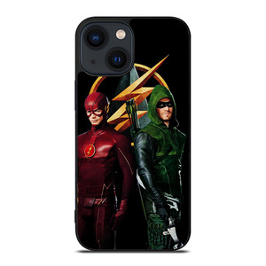 THE FLASH VS GREEN ARROW DC iPhone 14 Plus Case Cover