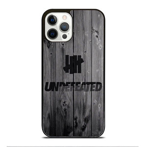 UNDEFEATED WOODEN iPhone 12 Pro Case Cover