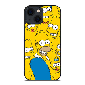 THE SIMPSONS CARTOON COLLAGE iPhone 14 Plus Case Cover