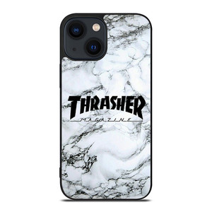 THRASHER SKATEBOARD MAGAZINE MARBLE iPhone 14 Plus Case Cover