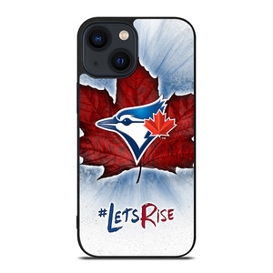 TORONTO BLUE JAYS LETS RISE iPhone 14 Plus Case Cover TORONTO BLUE JAYS LETS RISE iPhone 14 Plus Case Cover