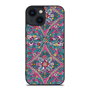 VERA BRADLEY FLOWER PATTERN 2 iPhone 14 Plus Case Cover