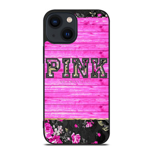 VICTORIA'S SECRET PINK FLORAL iPhone 14 Plus Case Cover
