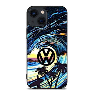 VOLKSWAGEN VW LOGO OCEAN iPhone 14 Plus Case Cover VOLKSWAGEN VW LOGO OCEAN iPhone 14 Plus Case Cover