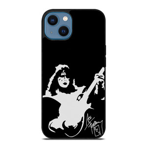 ACE FREHLEY KISS SILHOUETTE iPhone 14 Case Cover ACE FREHLEY KISS SILHOUETTE iPhone 14 Case Cover