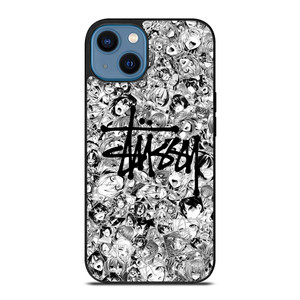 AHEGAO ANIME STUSSY iPhone 14 Case Cover