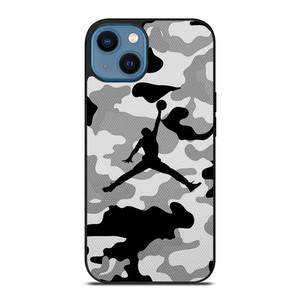 AIR JORDAN CAMO iPhone 14 Case Cover