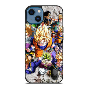 ALL SAIYAN DRAGON BALL iPhone 14 Case Cover