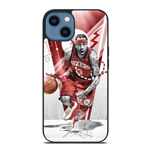 ALLEN IVERSON SIXERS BASKETBALL iPhone 14 Case Cover