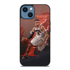 ALLEN IVERSON SIXERS NBA BASKETBALL iPhone 14 Case Cover