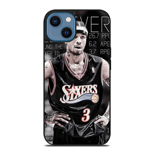 ALLEN IVERSON SIXERS iPhone 14 Case Cover ALLEN IVERSON SIXERS iPhone 14 Case Cover