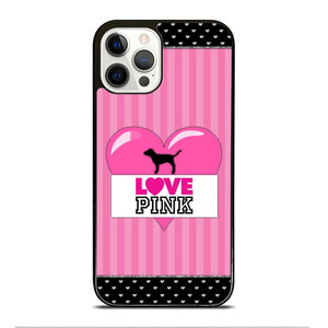 VICTORIA'S SECRET PINK LOVE iPhone 12 Pro Case Cover