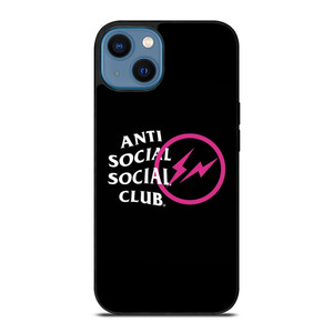 ANTI SOCIAL CLUB X FRAGMENT DESIGN iPhone 14 Case Cover ANTI SOCIAL CLUB X FRAGMENT DESIGN iPhone 14 Case Cover
