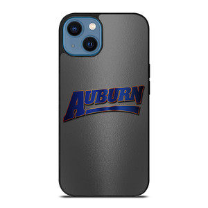 AUBURN TIGERS FOOTBALL METAL LOGO iPhone 14 Case Cover