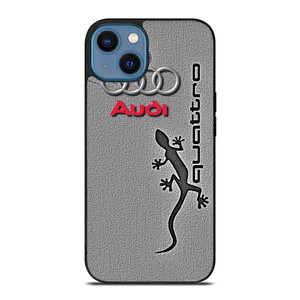 AUDI GECKO QUATTRO LOGO iPhone 14 Case Cover