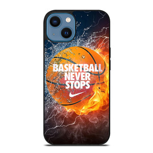 BASKETBALL NEVER STOPS 3 iPhone 14 Case Cover BASKETBALL NEVER STOPS 3 iPhone 14 Case Cover