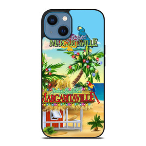 BEACH JIMMY BUFFETS MARGARITAVILLE iPhone 14 Case Cover BEACH JIMMY BUFFETS MARGARITAVILLE iPhone 14 Case Cover