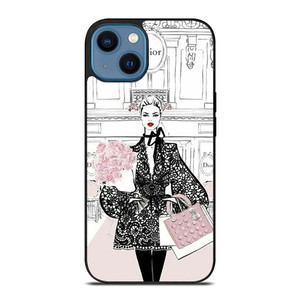 BEAUTY FASHION MEGAN HESS iPhone 14 Case Cover