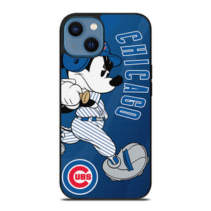 CHICAGO CUBS LOGO MICKEY MOUSE iPhone 14 Case Cover CHICAGO CUBS LOGO MICKEY MOUSE iPhone 14 Case Cover