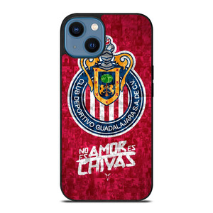 CHIVAS DE GUADALAJARA FOOTBALL CLUB LOGO iPhone 14 Case Cover CHIVAS DE GUADALAJARA FOOTBALL CLUB LOGO iPhone 14 Case Cover