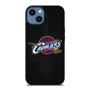 CLEVELAND CAVALIERS CARBON LOGO iPhone 14 Case Cover