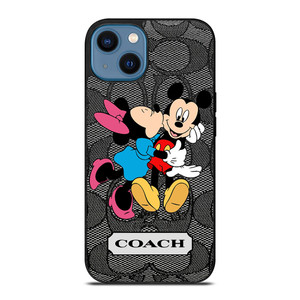 COACH MINNIE MICKEY MOUSE KISS iPhone 14 Case Cover
