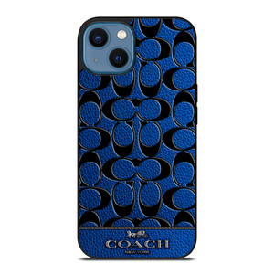 COACH NEW YORK BLUE 3 iPhone 14 Case Cover