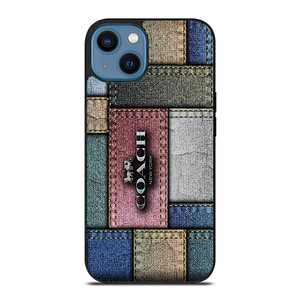 COACH NEW YORK LOGO JEANS  iPhone 14 Case Cover