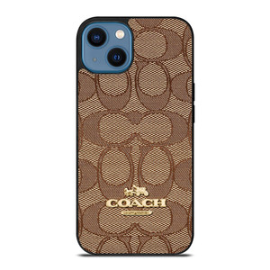 COACH NEW YORK PATTERN iPhone 14 Case Cover