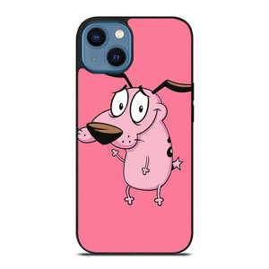 COURAGE THE COWARDLY DOG CARTOON iPhone 14 Case Cover