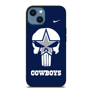 DALLAS COWBOYS NIKE THE PUNISHER iPhone 14 Case Cover