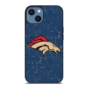 DENVER BRONCOS BROKEN LOGO iPhone 14 Case Cover