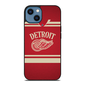 DETROIT RED WINGS NHL JERSEY iPhone 14 Case Cover