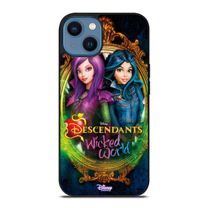 DISNEY DESCENDANTS WICKED WORD iPhone 14 Case Cover DISNEY DESCENDANTS WICKED WORD iPhone 14 Case Cover