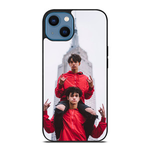DOBRE BROTHER TWINS iPhone 14 Case Cover DOBRE BROTHER TWINS iPhone 14 Case Cover