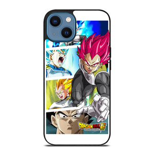 DRAGON BALL VEGETA ALL SIAYAN TRANSFORMATION iPhone 14 Case Cover