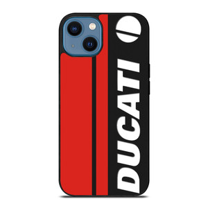 DUCATI MOTOR VERTICAL LOGO iPhone 14 Case Cover DUCATI MOTOR VERTICAL LOGO iPhone 14 Case Cover